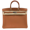 Secondhand Hermès Birkin 40 Brown Leather Bag