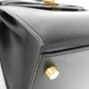 Secondhand Hermès Kelly 32 Black Leather Bag