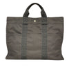Secondhand Hermès Herline Grey Canvas Bag