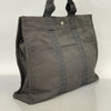 Secondhand Hermès Herline Grey Canvas Bag