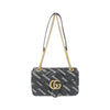 Secondhand Gucci Marmont Black Leather Bag