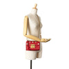 Secondhand Gucci Padlock Red Leather Bag