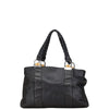 Secondhand Gucci Bamboo Black Leather Bag