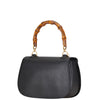 Secondhand Gucci Bamboo Black Leather Bag