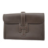 Secondhand Hermès Jige Brown Leather Bag