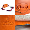 Secondhand Gucci Horsebit Orange Leather Bag