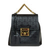 Secondhand Gucci Guccissima Black Leather Bag
