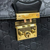 Secondhand Gucci Guccissima Black Leather Bag