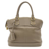 Secondhand Louis Vuitton Lockit Grey Leather Bag