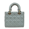 Secondhand Dior Lady Grey Leather Bag