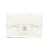 Secondhand Chanel Timeless/classique White Leather Accessories