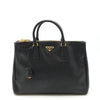 Secondhand Prada Galleria Black Leather Bag