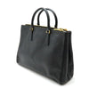 Secondhand Prada Galleria Black Leather Bag