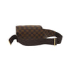 Secondhand Louis Vuitton Geronimo Brown Canvas Bag