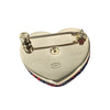 Secondhand Chanel Coco Mark Navy Tweed Jewelry