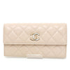 Secondhand Chanel Timeless/classique Beige Leather Accessories