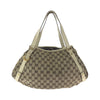 Secondhand Gucci Abbey Beige Canvas Bag