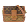 Secondhand Louis Vuitton Dauphine Brown Canvas Bag