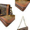 Secondhand Louis Vuitton Dauphine Brown Canvas Bag