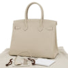 Secondhand Hermès Birkin Beige Leather Bag