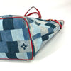 Louis Vuitton Neverfull Tote Damier and Monogram Patchwork Denim