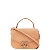 Secondhand Chanel Coco Cuba Beige Leather Bag