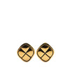 Secondhand Chanel Round Earrings Gold Plated Jewelry
