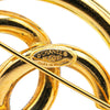 Secondhand Chanel Coco Mark Gold Plated Jewelry