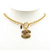 Secondhand Chanel Coco Mark Gold Plated Jewelry
