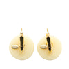 Secondhand Chanel Coco Mark Ecru Gold Plated Jewelry