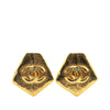 Secondhand Chanel Coco Mark Gold Plated Jewelry