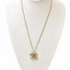 Secondhand Chanel Coco Mark Gold Plated Jewelry