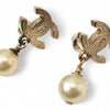 Secondhand Chanel Coco Mark Gold Plated Jewelry