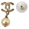 Secondhand Chanel Coco Mark Gold Plated Jewelry