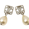 Secondhand Chanel Coco Mark Silver Gold Plated Jewelry