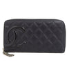 Secondhand Chanel Cambon Black Leather Accessories