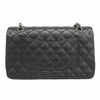 Secondhand Chanel Timeless Black Leather Bag