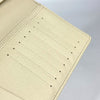 Secondhand Louis Vuitton Brazza White Leather Accessories