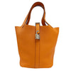 Secondhand Hermès Picotin lock Orange Leather Bag