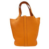 Secondhand Hermès Picotin lock Orange Leather Bag