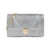 Secondhand Dior Diorama Silver Patent Leather Bag