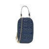 Secondhand Dior Lady Blue Patent Leather Bag