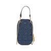 Secondhand Dior Lady Blue Patent Leather Bag