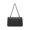 Secondhand Chanel Timeless Black Leather Bag