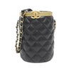 Secondhand Chanel Vanity Black Leather Bag