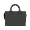 Secondhand Chanel Coco Handle Black Leather Bag