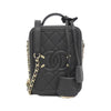 Secondhand Chanel Vanity Black Leather Bag