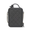 Secondhand Chanel Vanity Black Leather Bag