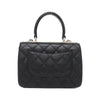 Secondhand Chanel Coco Handle Black Leather Bag