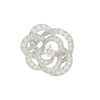 Secondhand Chanel Camellia Silver White Gold Jewelry